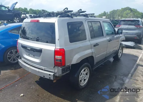 2016 Jeep Patriot Sport z USA, uszkodzony, nr VIN 1C4NJPBA2GD809309